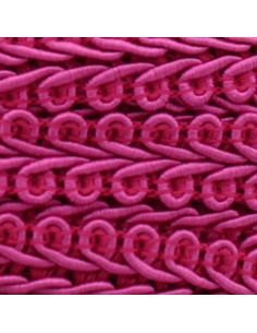 Chanel-style braid - Fuchsia 2