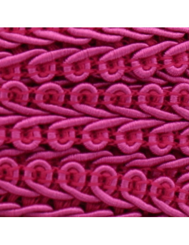 Chanel-style braid - Fuchsia