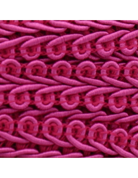 Chanel-style braid - Fuchsia