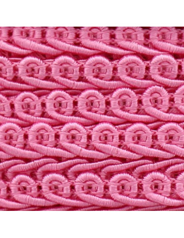 Chanel-style braid - Bright pink
