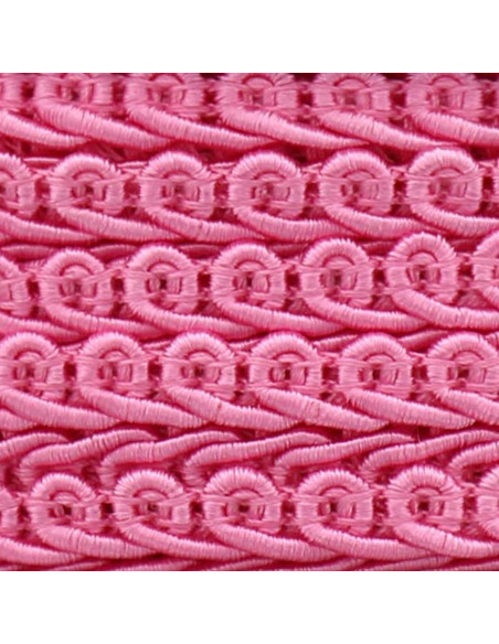 Chanel-style braid - Bright pink