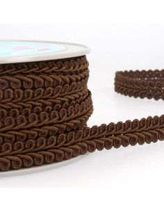 Chanel-style braid - Chocolate