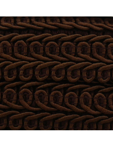 Chanel-style braid - Chocolate