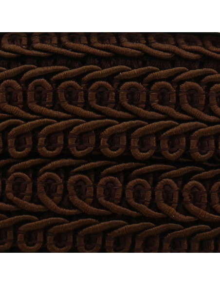 Chanel-style braid - Chocolate