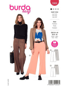 Pants pattern - Burda 5969