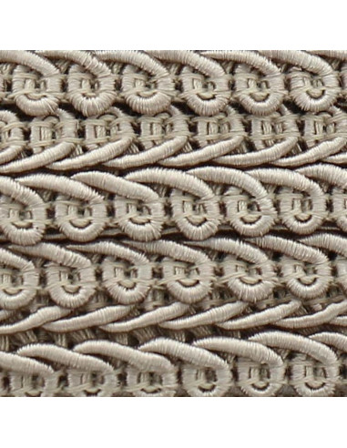 Chanel-style braid - Taupe beige