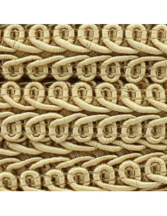 Chanel-style braid - Golden beige 2