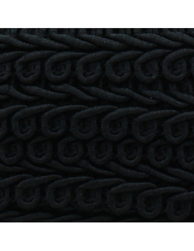 Chanel-style braid trim - Black