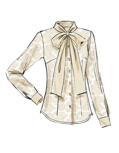 Blouse pattern - Vogue 8772
