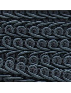 Chanel-style braid - Dark gray 2