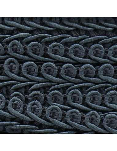 Chanel-style braid - Dark gray