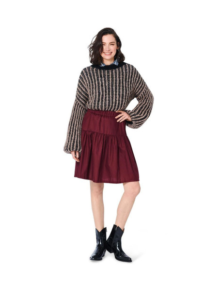 Skirt pattern - Burda 5978