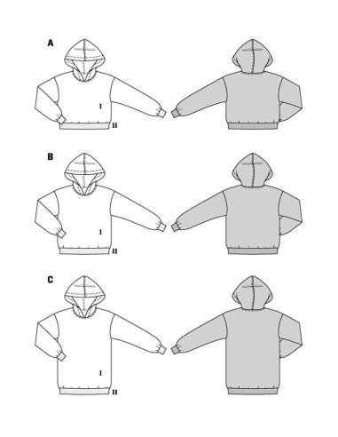Sweatshirt Pattern - Burda 5979