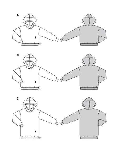 Sweatshirt Pattern - Burda 5979