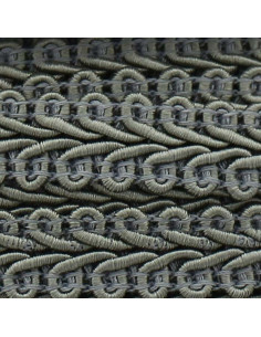 Chanel-style braid - Medium gray 2