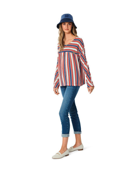 Dress and blouse pattern - Burda 5980