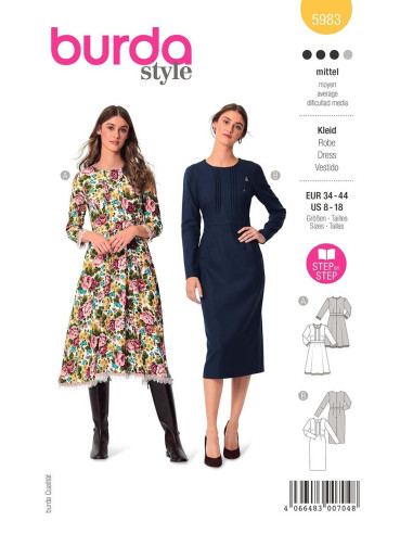 Dress pattern - Burda 5983
