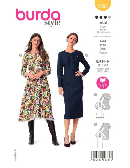 Dress pattern - Burda 5983