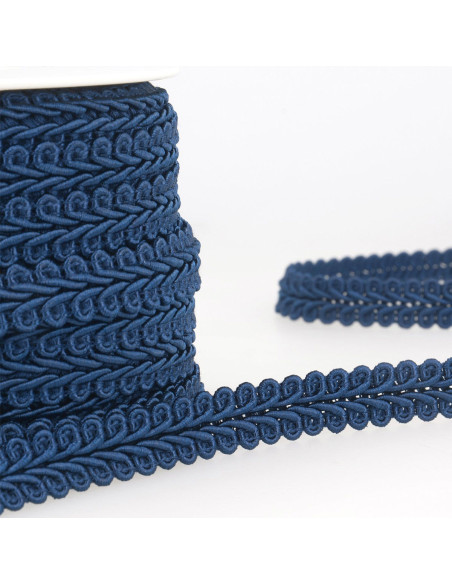 Chanel-style braid - Navy blue