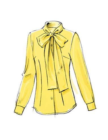 Blouse pattern - Vogue 8772