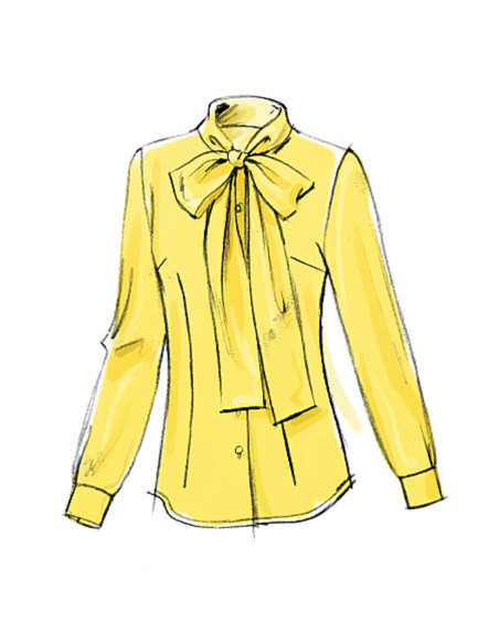 Blouse pattern - Vogue 8772