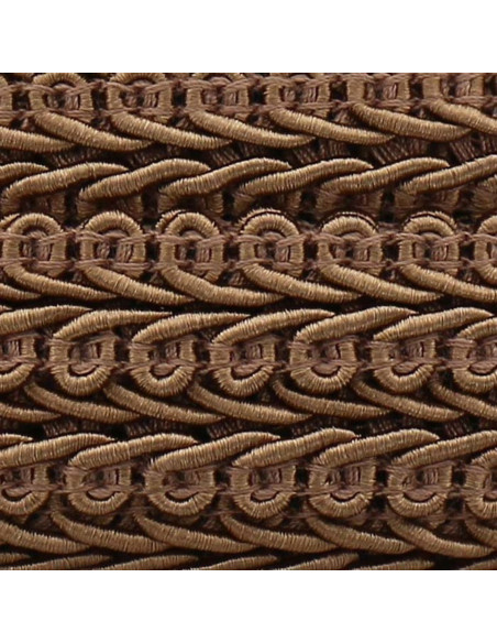 Chanel-style braid - Light brown