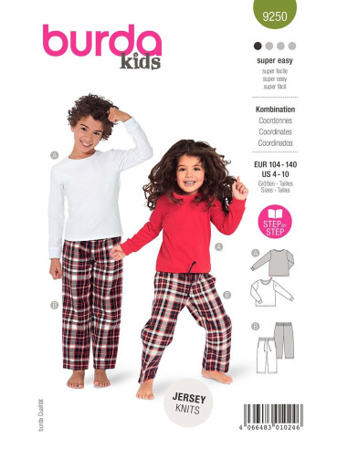 Pattern set - Burda 9250
