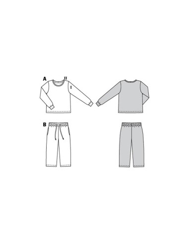 Pattern set - Burda 9250