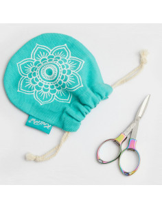 Rainbow Mindful KnitPro folding scissors