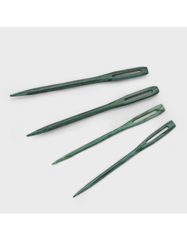 Set of 4 wooden darning needles Mindful Knit Pro
