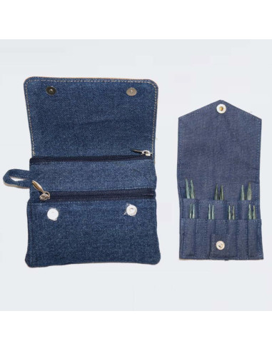 KnitPro Indigo Mini Circular Knitting Needle Set
