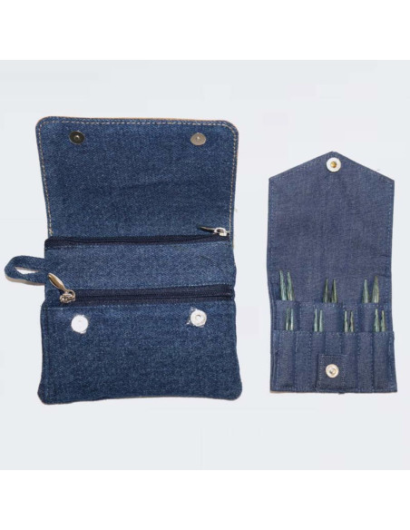 KnitPro Indigo Mini Circular Knitting Needle Set