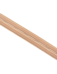 Nylon buttonhole elastic - Flesh