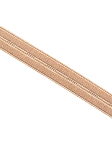 Nylon buttonhole elastic - Flesh