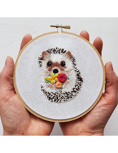 Embroidery Kit - Hedgehog