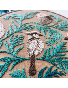 Embroidery Kit - Winter Birds 2