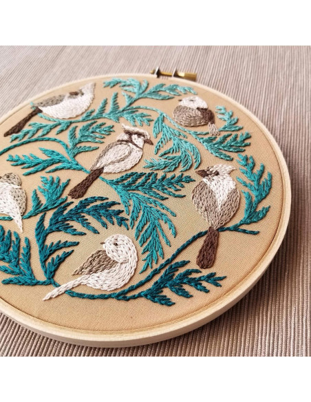 Embroidery Kit - Winter Birds