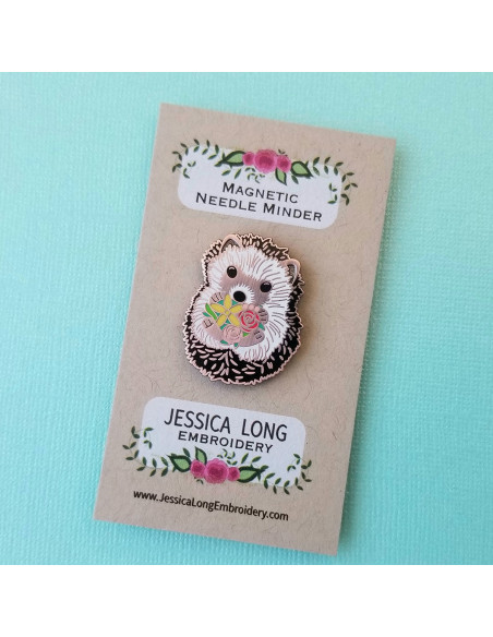 Magnetic Needle Holder - Jessica Hedgehog