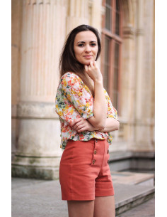 Iris Shorts Pattern - Cha´ Coud 2