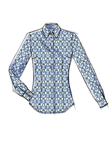 Blouse pattern - Vogue 8772