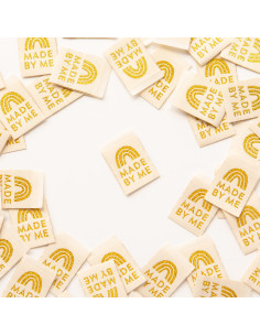 Set of 8 woven labels - Made by Me Or
