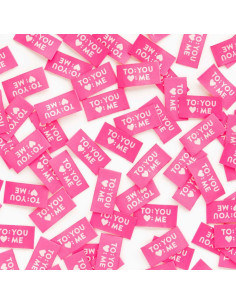 Set of 8 woven labels - To You Love Me 2