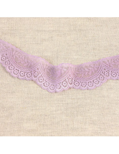 Scalloped elastic lace - Parma