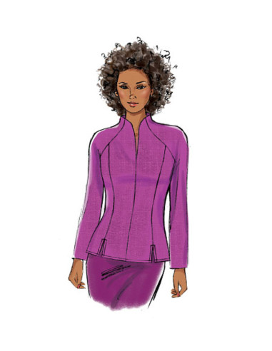 High top pattern - Butterick 6134