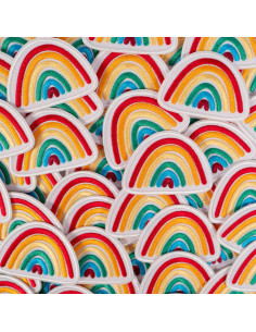 Iron-on patch - Rainbow 2