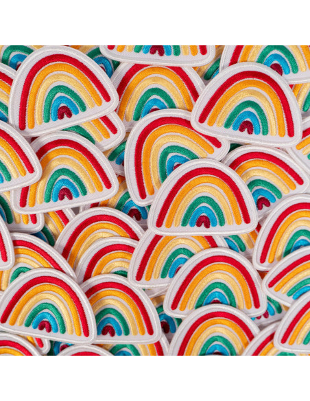 Iron-on patch - Rainbow