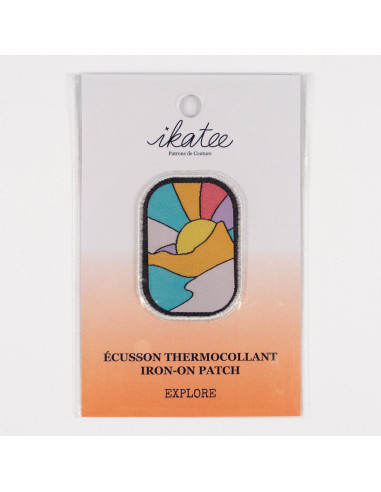 Iron-on patch - Explore