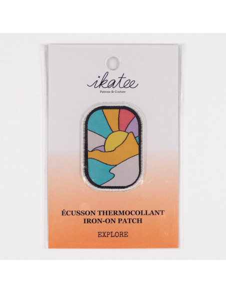 Iron-on patch - Explore