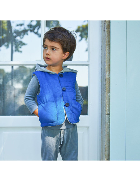 Unisex sleeveless vest pattern Vienne - Ikatee