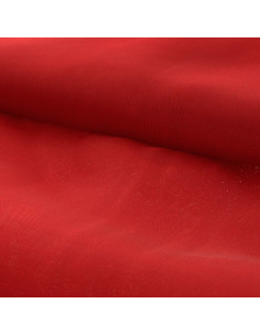 Organza fabric - Red